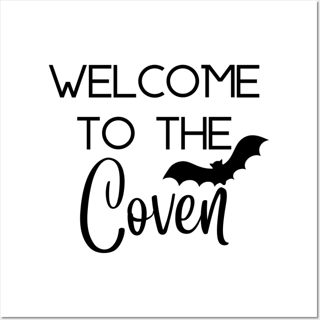 Welcome to the Coven Wall Art by Modeko